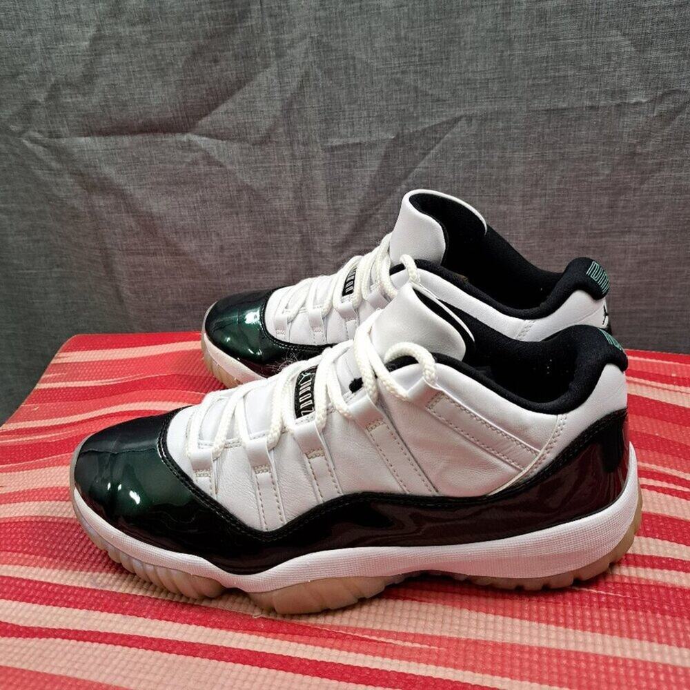 %Nike Air Jordan 11 Retro Low "Iridescent Emerald" 2018 Men AJ4